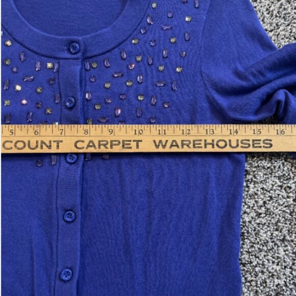 Kate Spade Women's Cardigan Sweater Jewels Size XS EUC - Picture 10 of 14